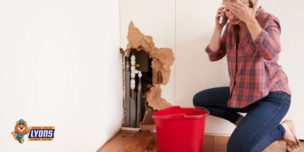 repair burst pipe rockwall tx
